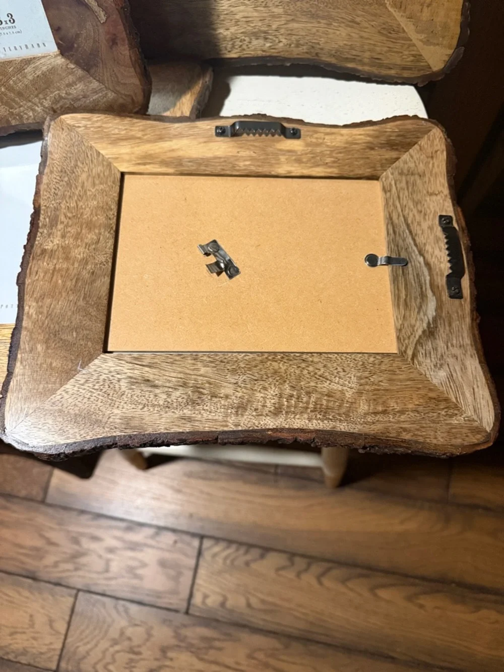 Pottery Barn Rustic Natural Wood Photo Frame’s Set of 4 - Picture 5 of 5